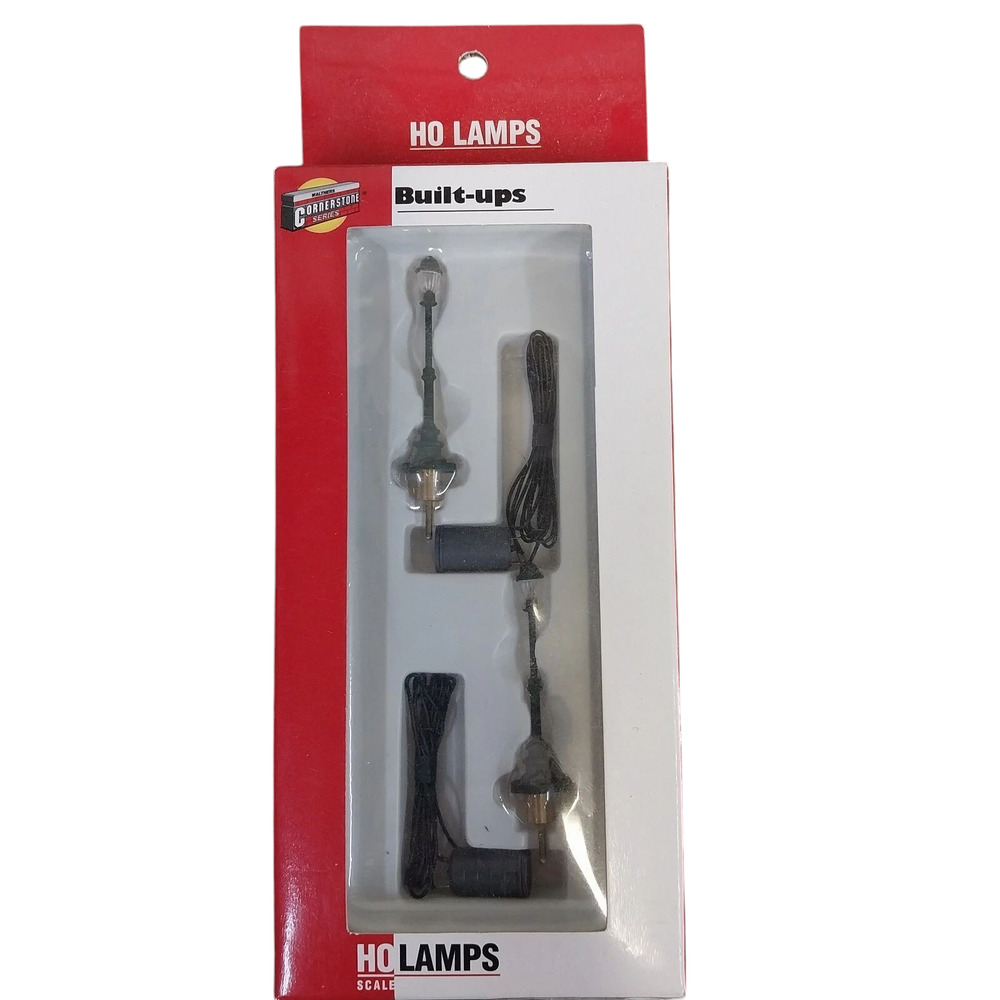 Walthers CORNERSTONE 933-1082 HO Scale Built-ups Small Street Lamps Scenery Kit